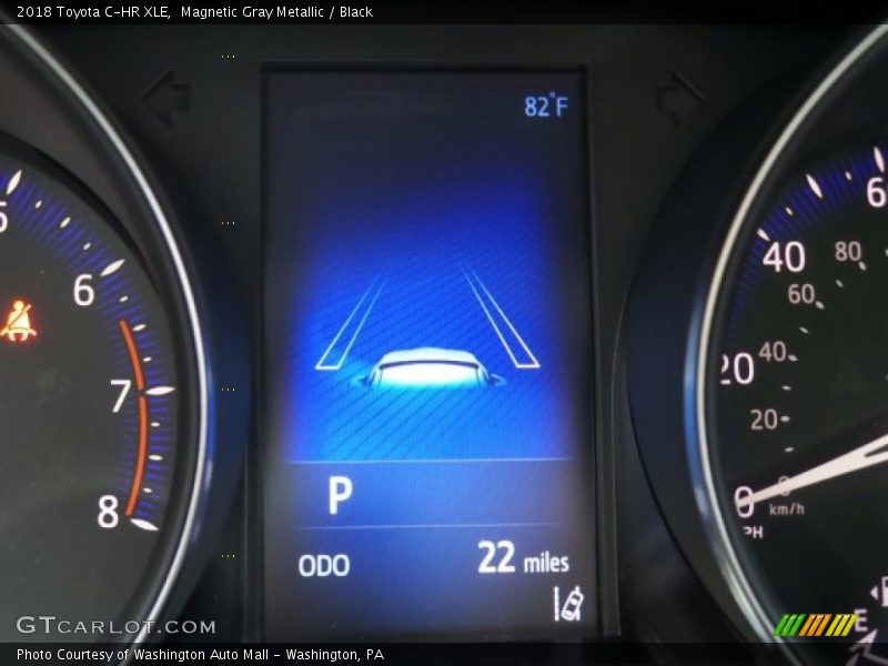 Magnetic Gray Metallic / Black 2018 Toyota C-HR XLE
