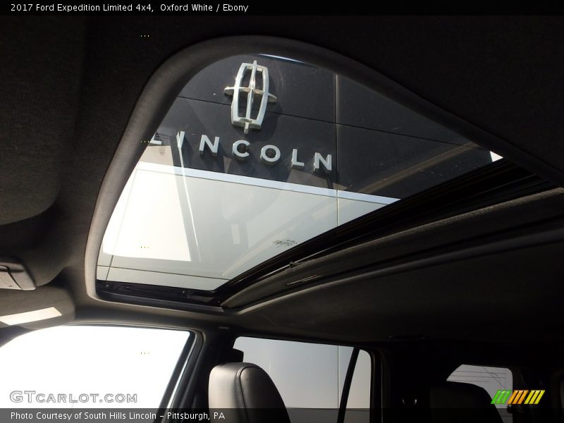 Oxford White / Ebony 2017 Ford Expedition Limited 4x4