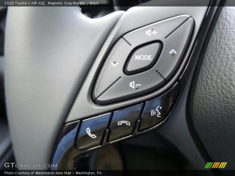 Magnetic Gray Metallic / Black 2018 Toyota C-HR XLE