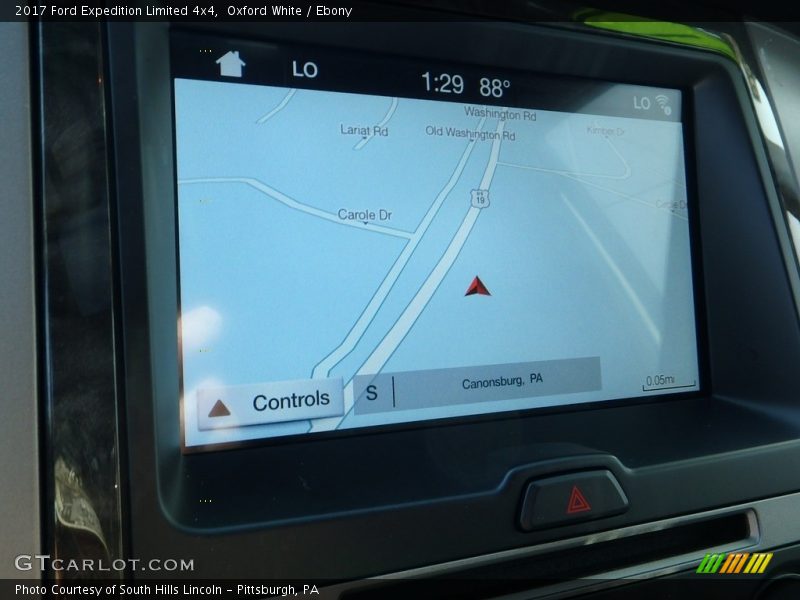 Oxford White / Ebony 2017 Ford Expedition Limited 4x4