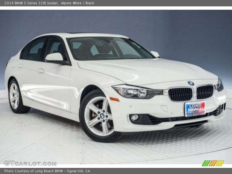 Alpine White / Black 2014 BMW 3 Series 328i Sedan