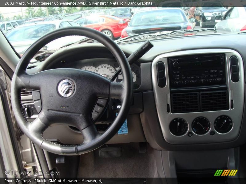 Silver Birch Metallic / Dark Graphite 2003 Mercury Mountaineer Convenience AWD