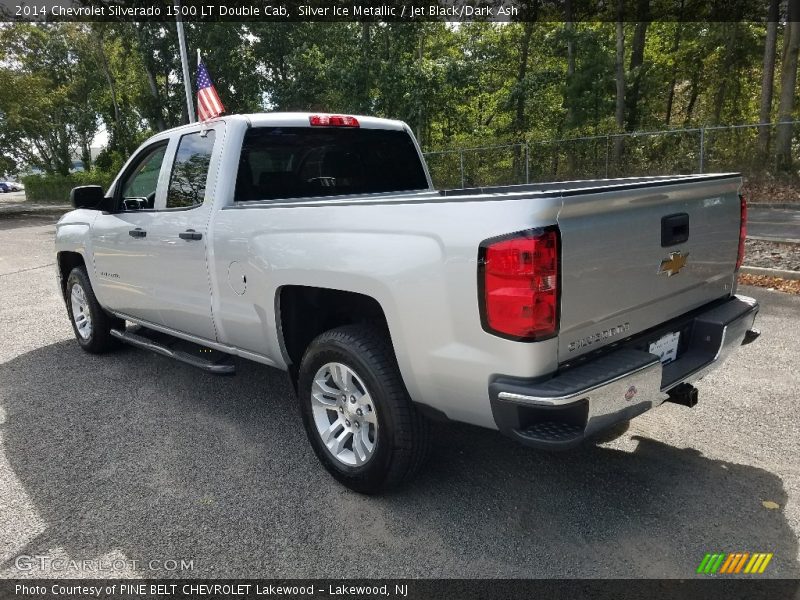 Silver Ice Metallic / Jet Black/Dark Ash 2014 Chevrolet Silverado 1500 LT Double Cab