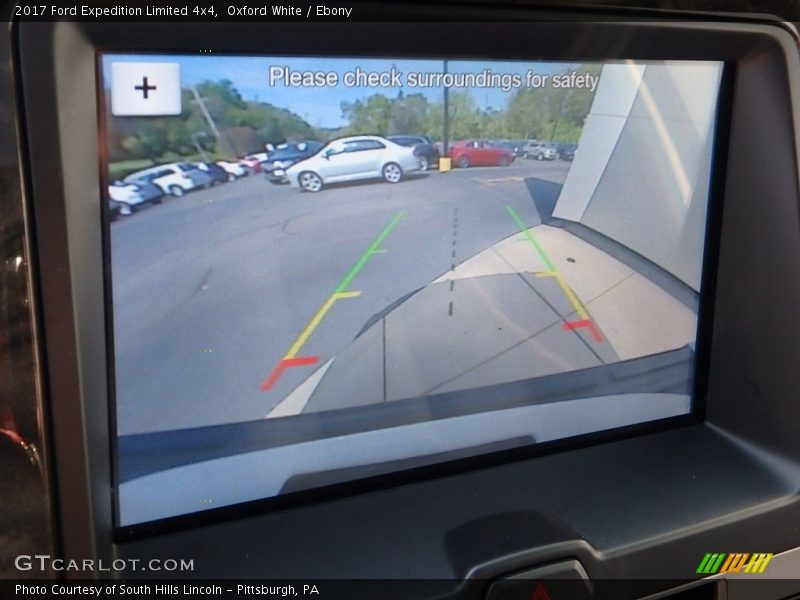 Oxford White / Ebony 2017 Ford Expedition Limited 4x4