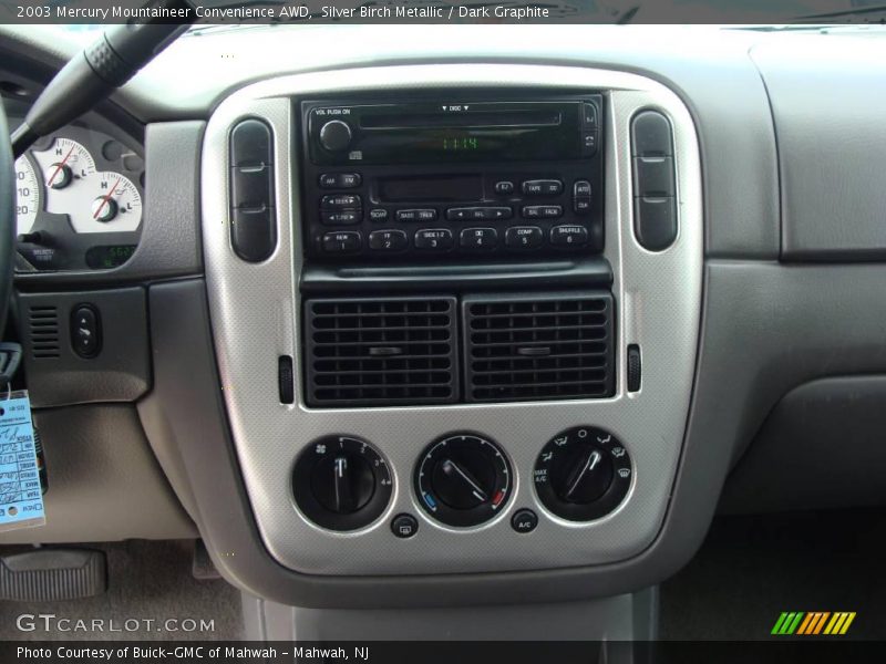 Silver Birch Metallic / Dark Graphite 2003 Mercury Mountaineer Convenience AWD