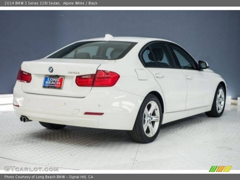 Alpine White / Black 2014 BMW 3 Series 328i Sedan