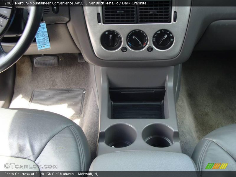 Silver Birch Metallic / Dark Graphite 2003 Mercury Mountaineer Convenience AWD