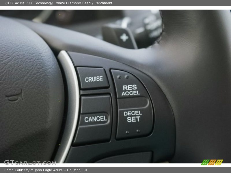 White Diamond Pearl / Parchment 2017 Acura RDX Technology