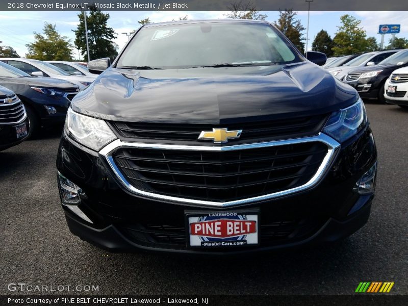 Mosaic Black Metallic / Jet Black 2018 Chevrolet Equinox LT