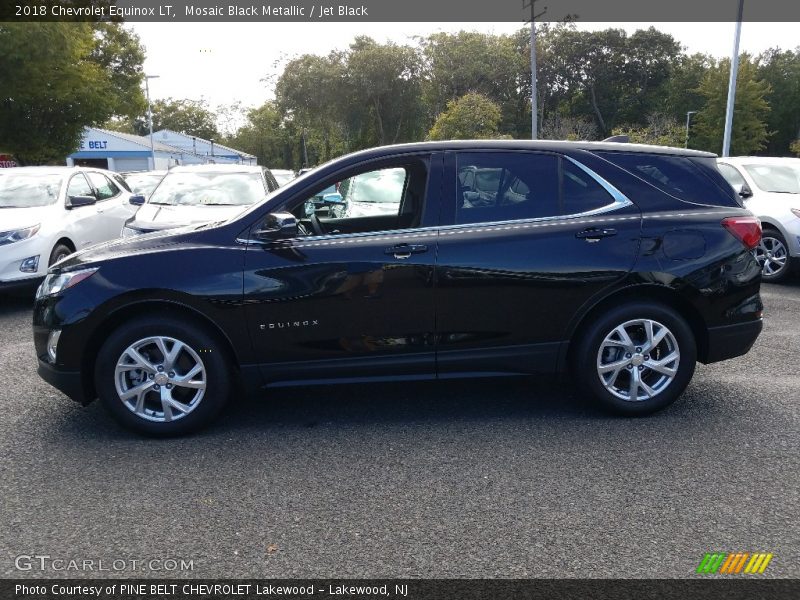 Mosaic Black Metallic / Jet Black 2018 Chevrolet Equinox LT