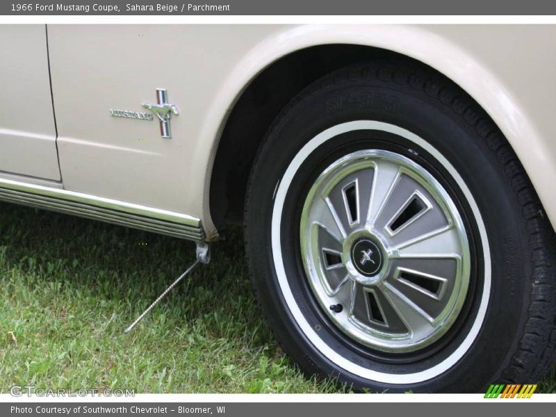 Sahara Beige / Parchment 1966 Ford Mustang Coupe