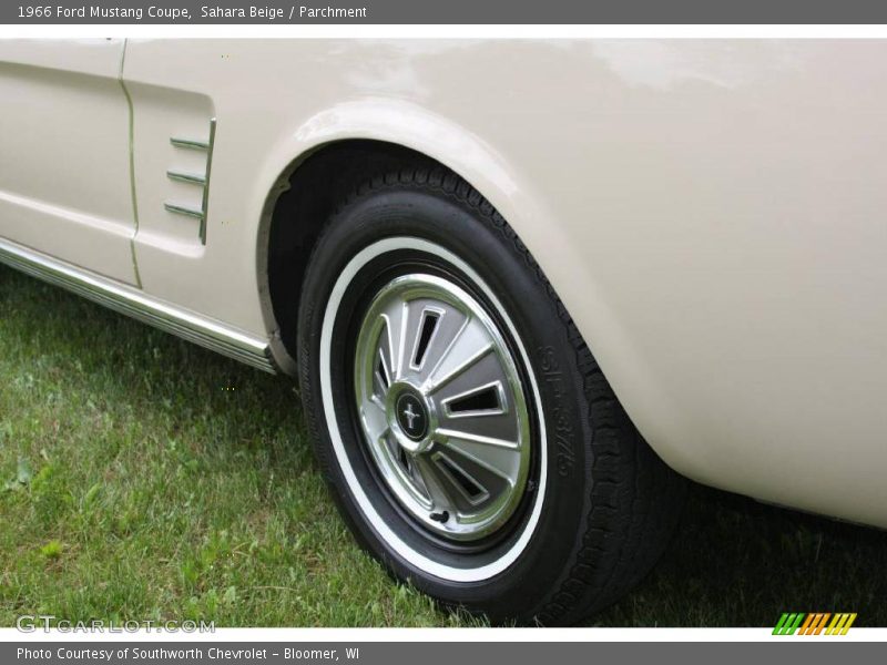Sahara Beige / Parchment 1966 Ford Mustang Coupe