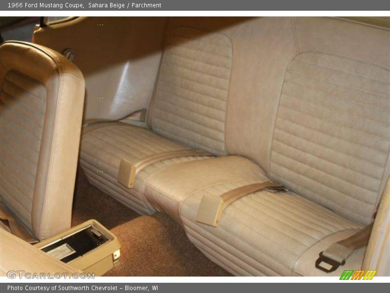 Sahara Beige / Parchment 1966 Ford Mustang Coupe