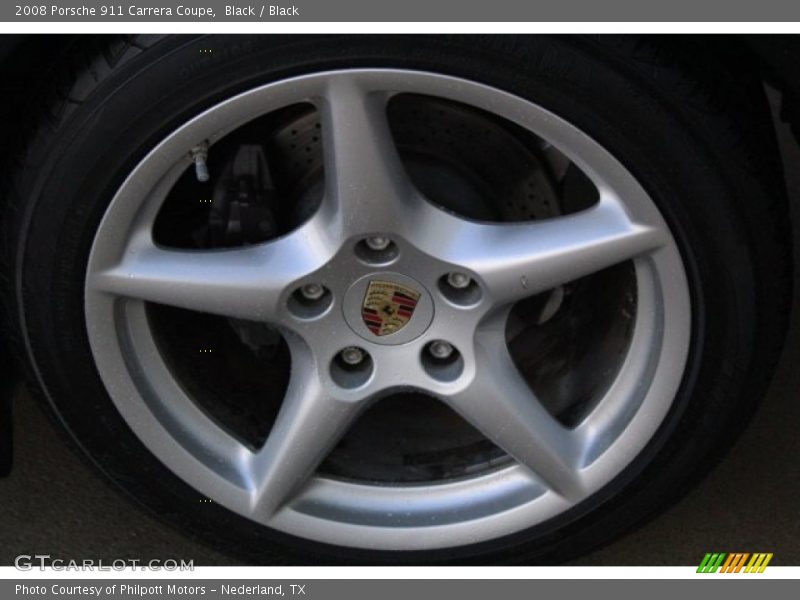 Black / Black 2008 Porsche 911 Carrera Coupe