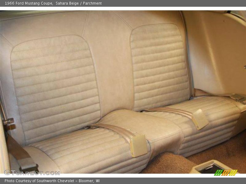 Sahara Beige / Parchment 1966 Ford Mustang Coupe
