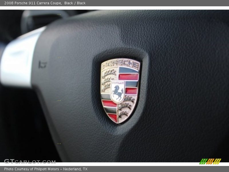 Black / Black 2008 Porsche 911 Carrera Coupe