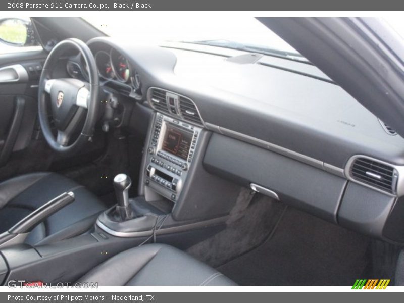 Black / Black 2008 Porsche 911 Carrera Coupe