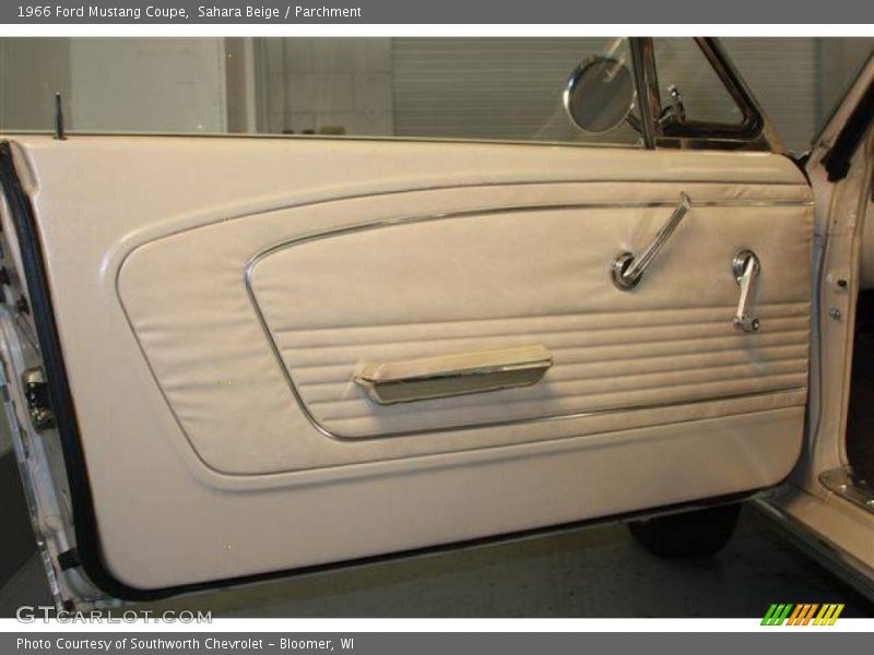 Sahara Beige / Parchment 1966 Ford Mustang Coupe