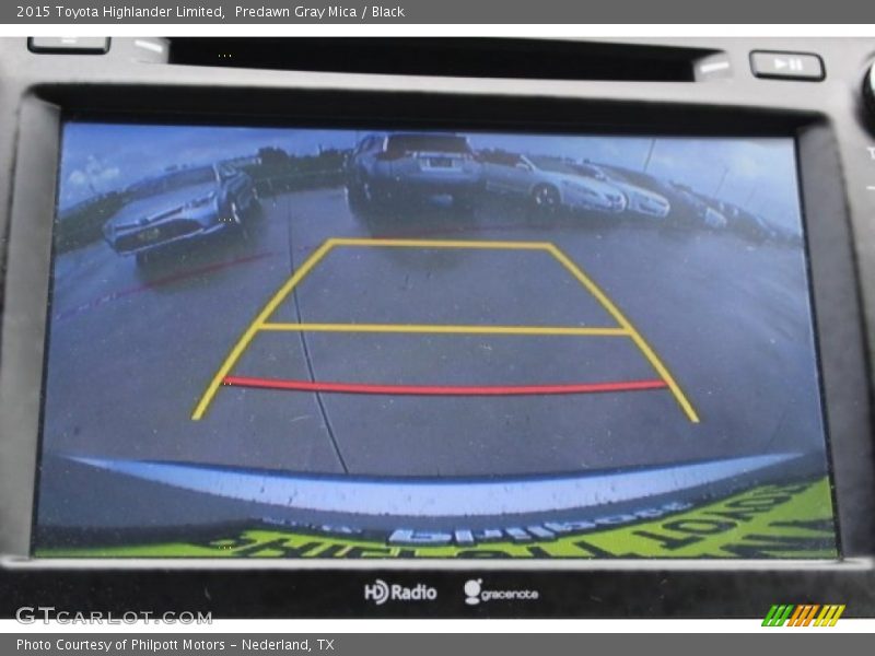 Predawn Gray Mica / Black 2015 Toyota Highlander Limited