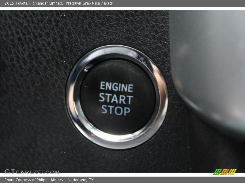Predawn Gray Mica / Black 2015 Toyota Highlander Limited
