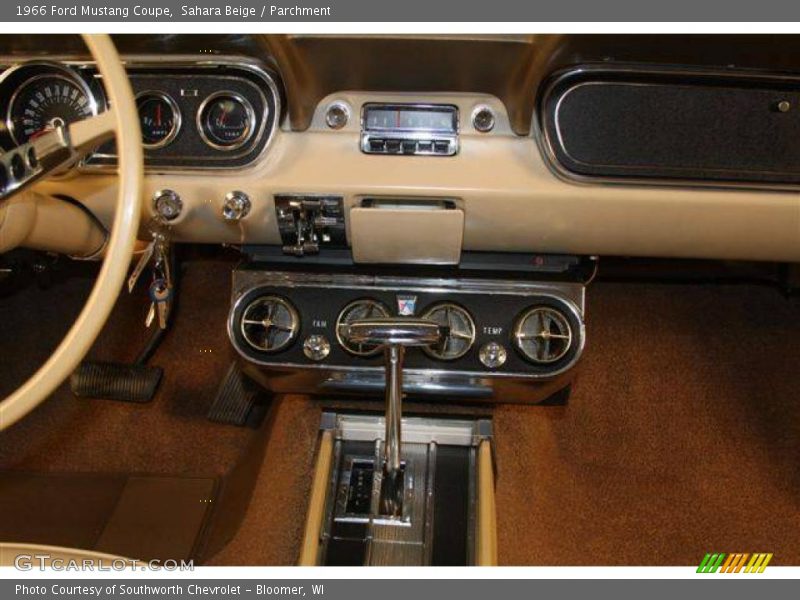 Sahara Beige / Parchment 1966 Ford Mustang Coupe