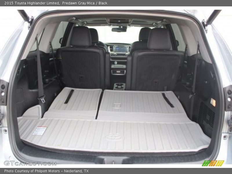 Predawn Gray Mica / Black 2015 Toyota Highlander Limited