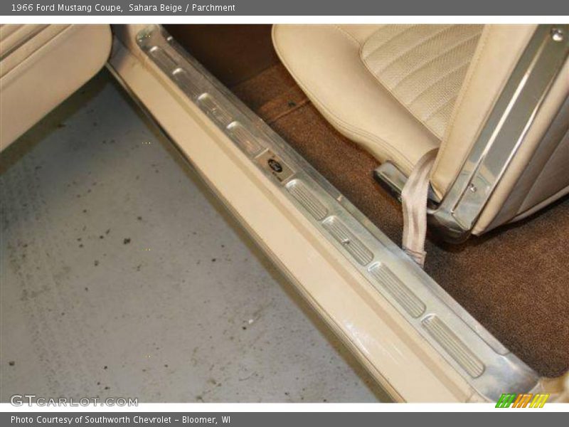 Sahara Beige / Parchment 1966 Ford Mustang Coupe