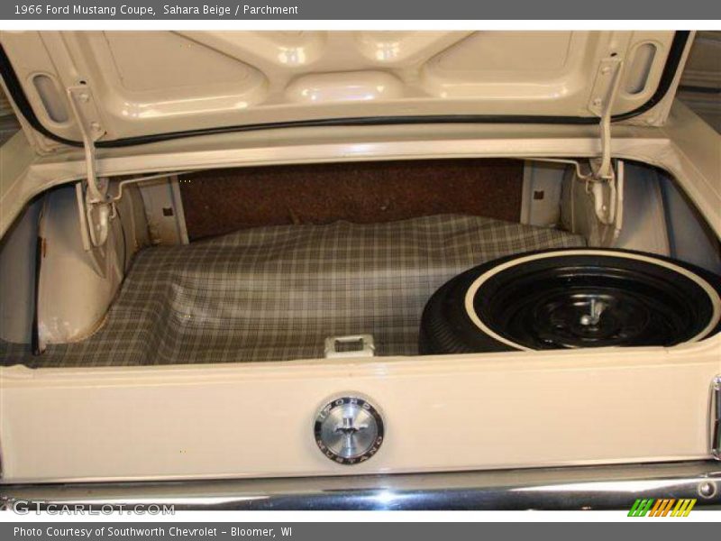 Sahara Beige / Parchment 1966 Ford Mustang Coupe
