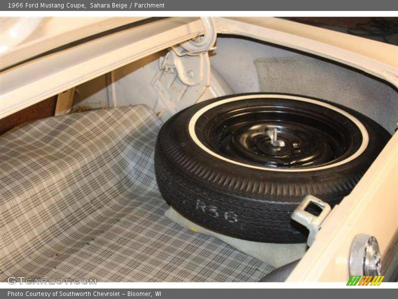 Sahara Beige / Parchment 1966 Ford Mustang Coupe