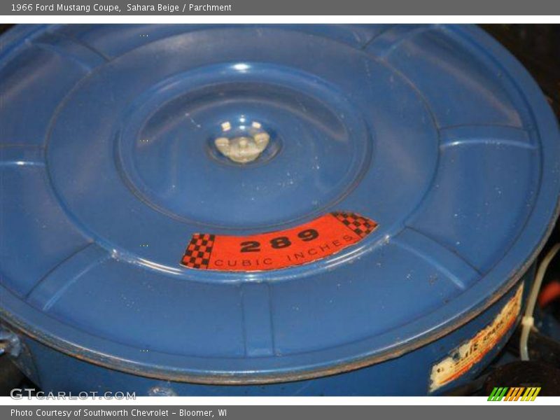 Sahara Beige / Parchment 1966 Ford Mustang Coupe
