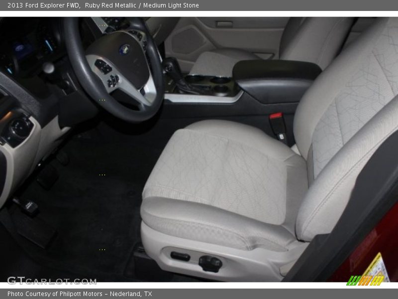 Ruby Red Metallic / Medium Light Stone 2013 Ford Explorer FWD