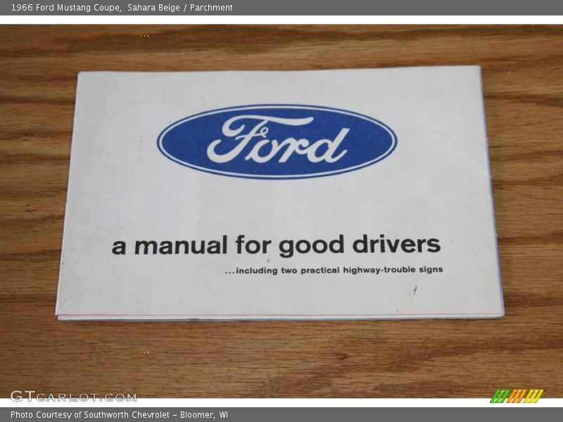 Sahara Beige / Parchment 1966 Ford Mustang Coupe