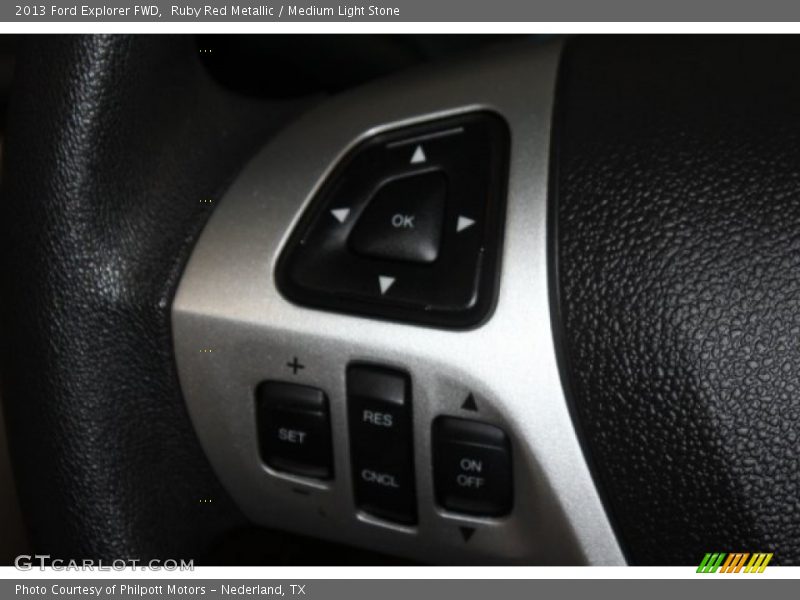 Ruby Red Metallic / Medium Light Stone 2013 Ford Explorer FWD