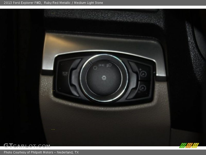 Ruby Red Metallic / Medium Light Stone 2013 Ford Explorer FWD