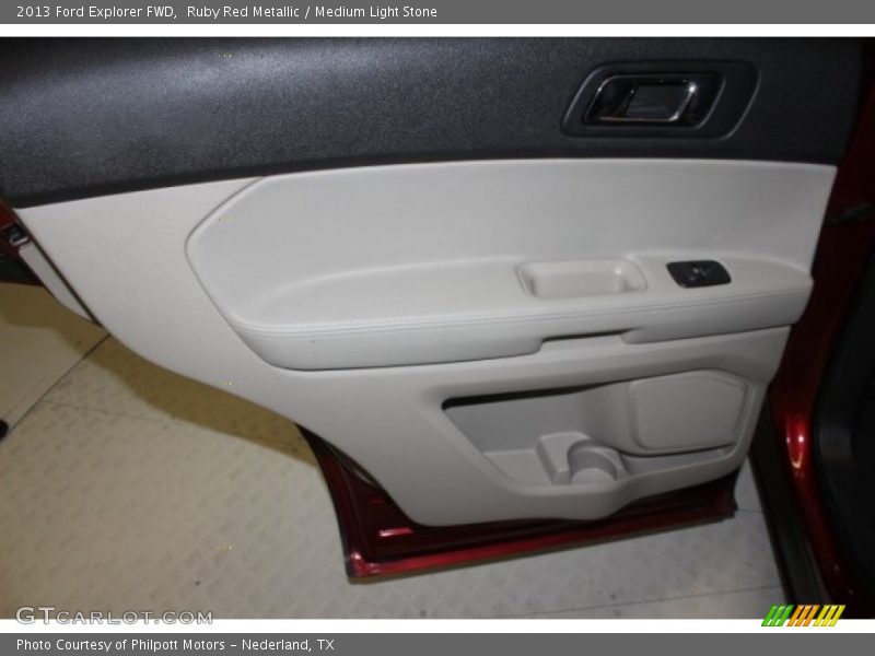 Ruby Red Metallic / Medium Light Stone 2013 Ford Explorer FWD