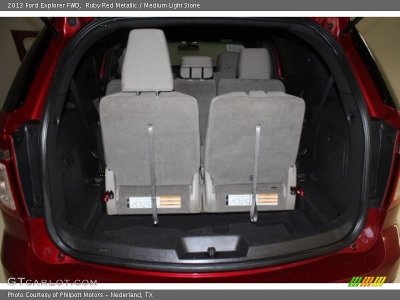 Ruby Red Metallic / Medium Light Stone 2013 Ford Explorer FWD