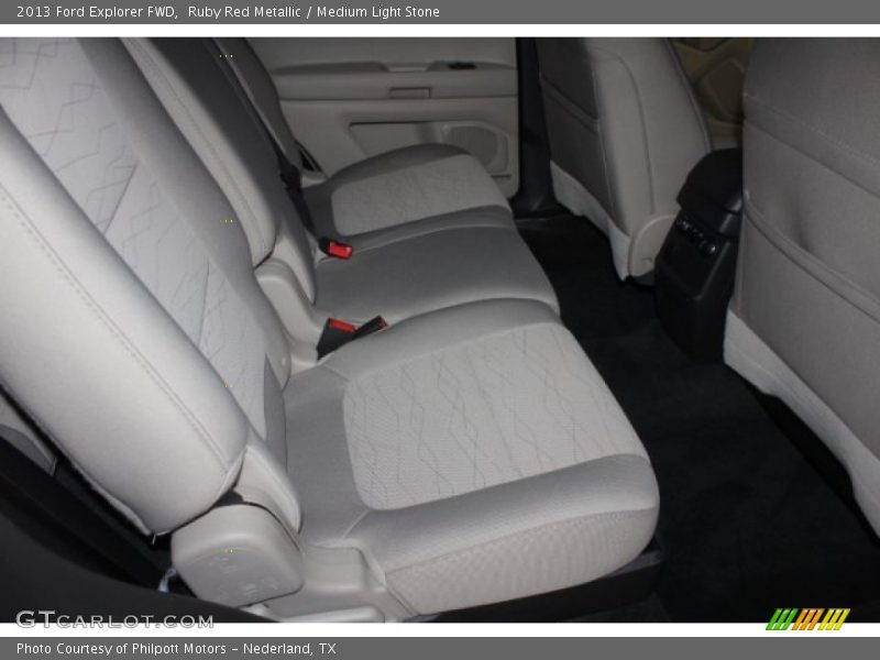 Ruby Red Metallic / Medium Light Stone 2013 Ford Explorer FWD
