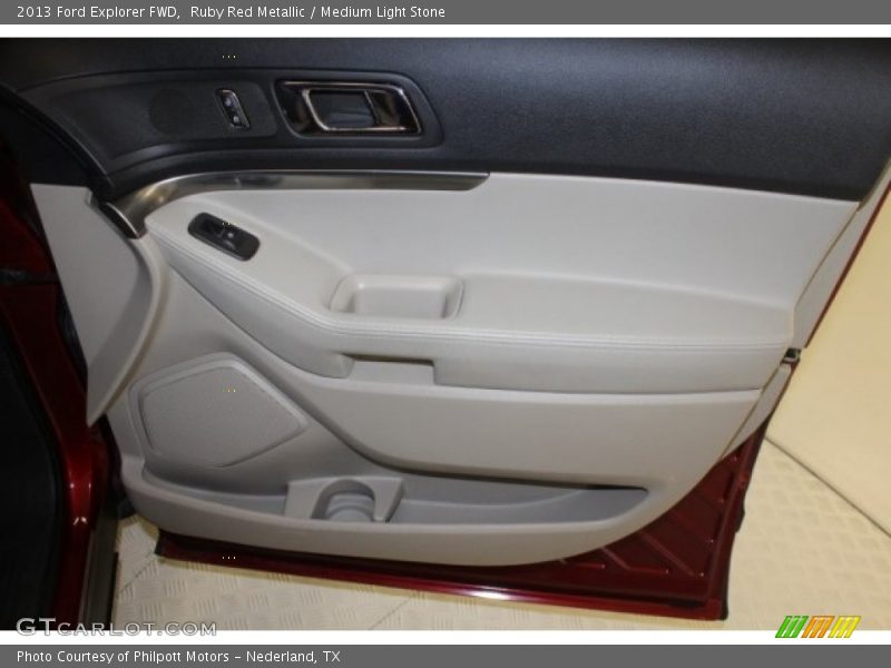 Ruby Red Metallic / Medium Light Stone 2013 Ford Explorer FWD