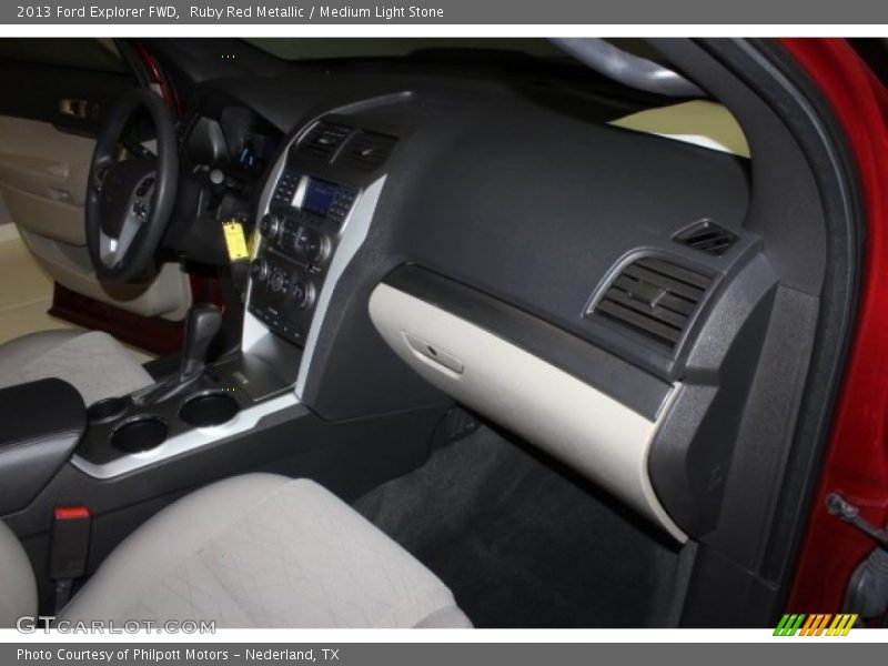 Ruby Red Metallic / Medium Light Stone 2013 Ford Explorer FWD