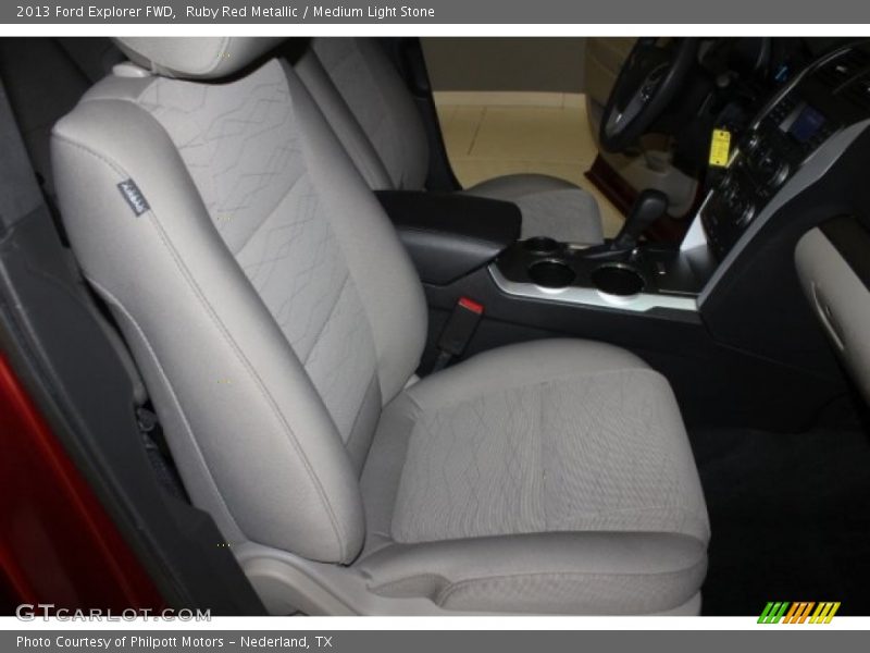 Ruby Red Metallic / Medium Light Stone 2013 Ford Explorer FWD