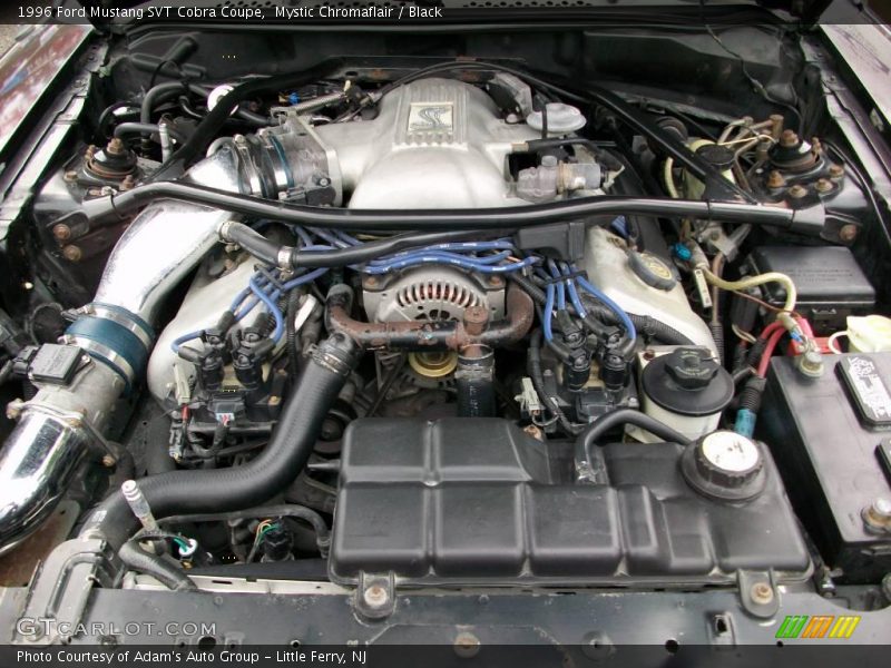 Mystic Chromaflair / Black 1996 Ford Mustang SVT Cobra Coupe