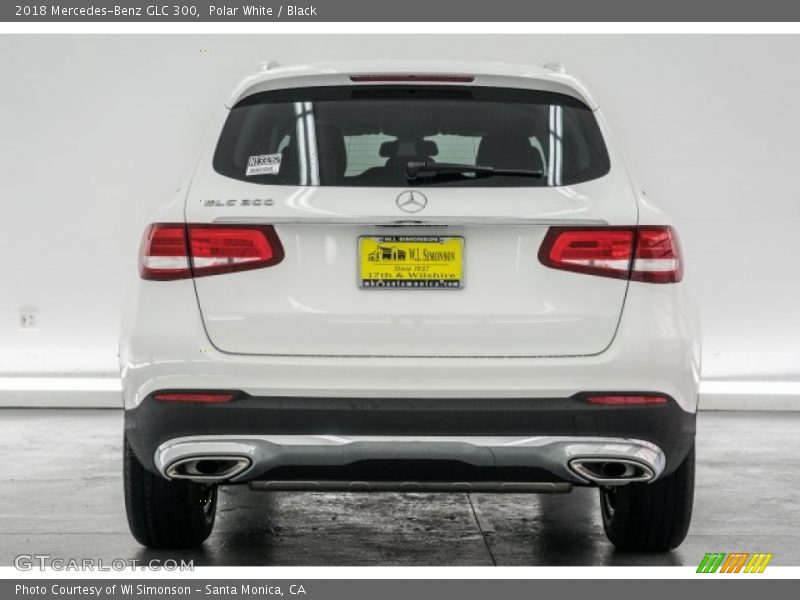 Polar White / Black 2018 Mercedes-Benz GLC 300