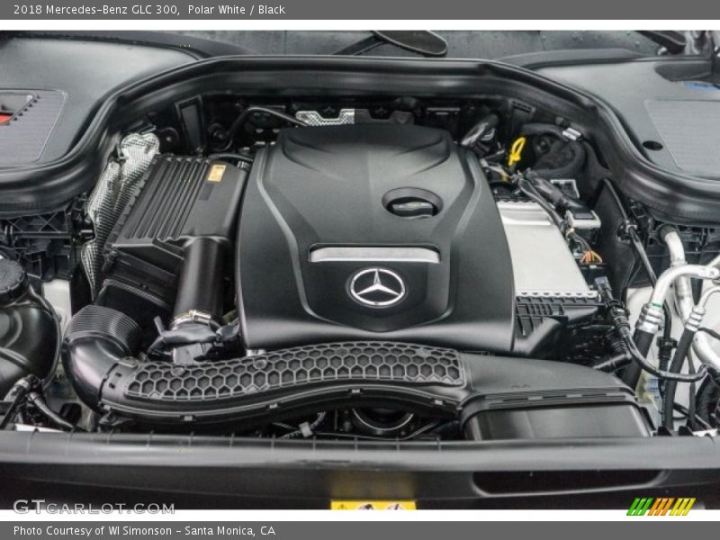 Polar White / Black 2018 Mercedes-Benz GLC 300