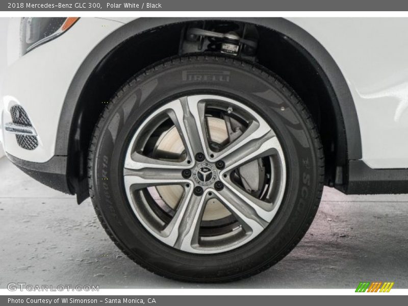 Polar White / Black 2018 Mercedes-Benz GLC 300