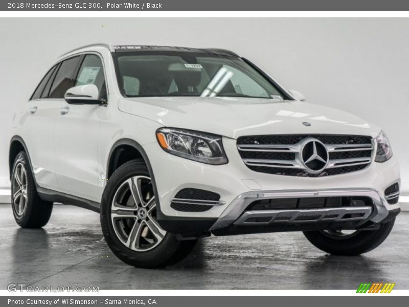 Polar White / Black 2018 Mercedes-Benz GLC 300