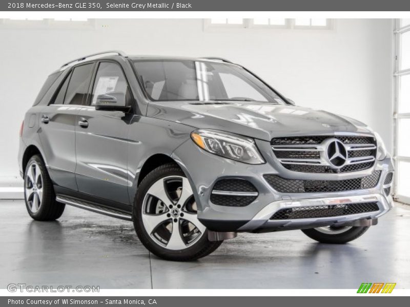Selenite Grey Metallic / Black 2018 Mercedes-Benz GLE 350
