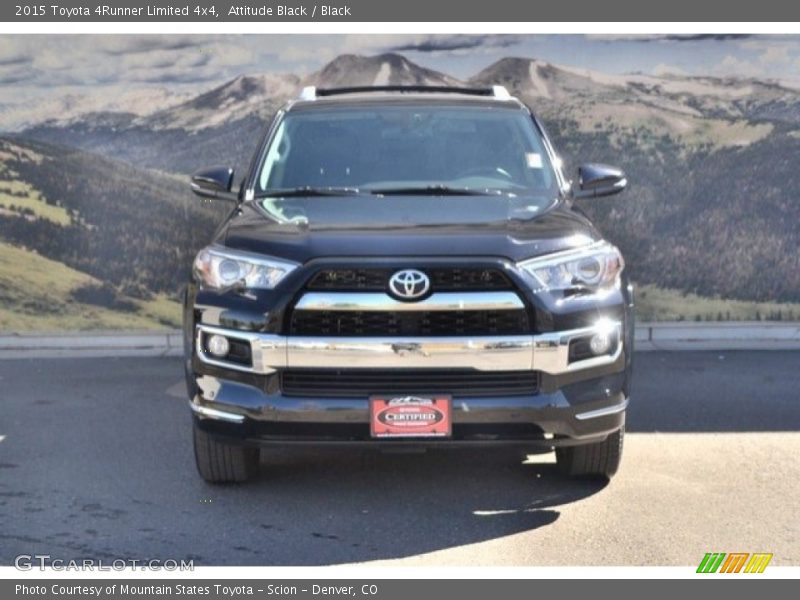 Attitude Black / Black 2015 Toyota 4Runner Limited 4x4