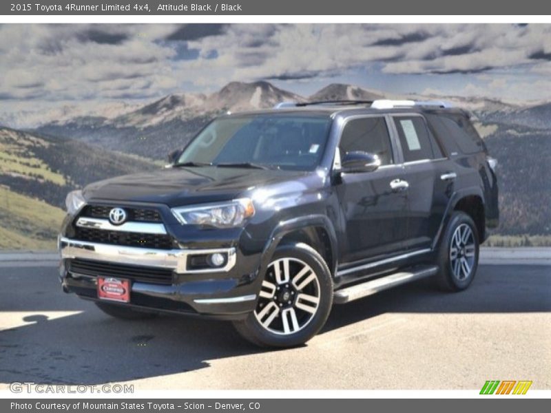 Attitude Black / Black 2015 Toyota 4Runner Limited 4x4