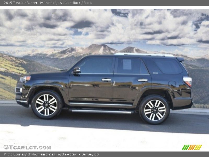 Attitude Black / Black 2015 Toyota 4Runner Limited 4x4