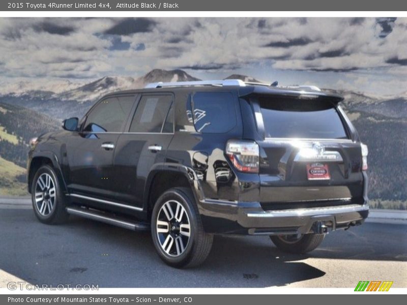 Attitude Black / Black 2015 Toyota 4Runner Limited 4x4